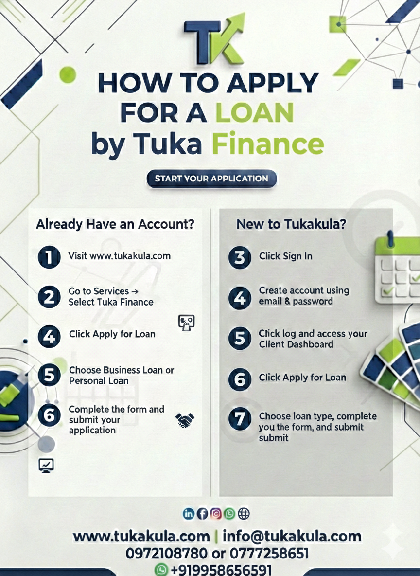 How to Apply for a Loan at Tukakula